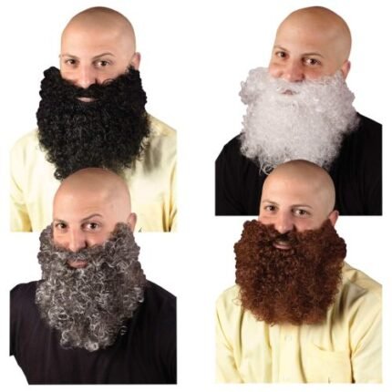 Curly Character Beard